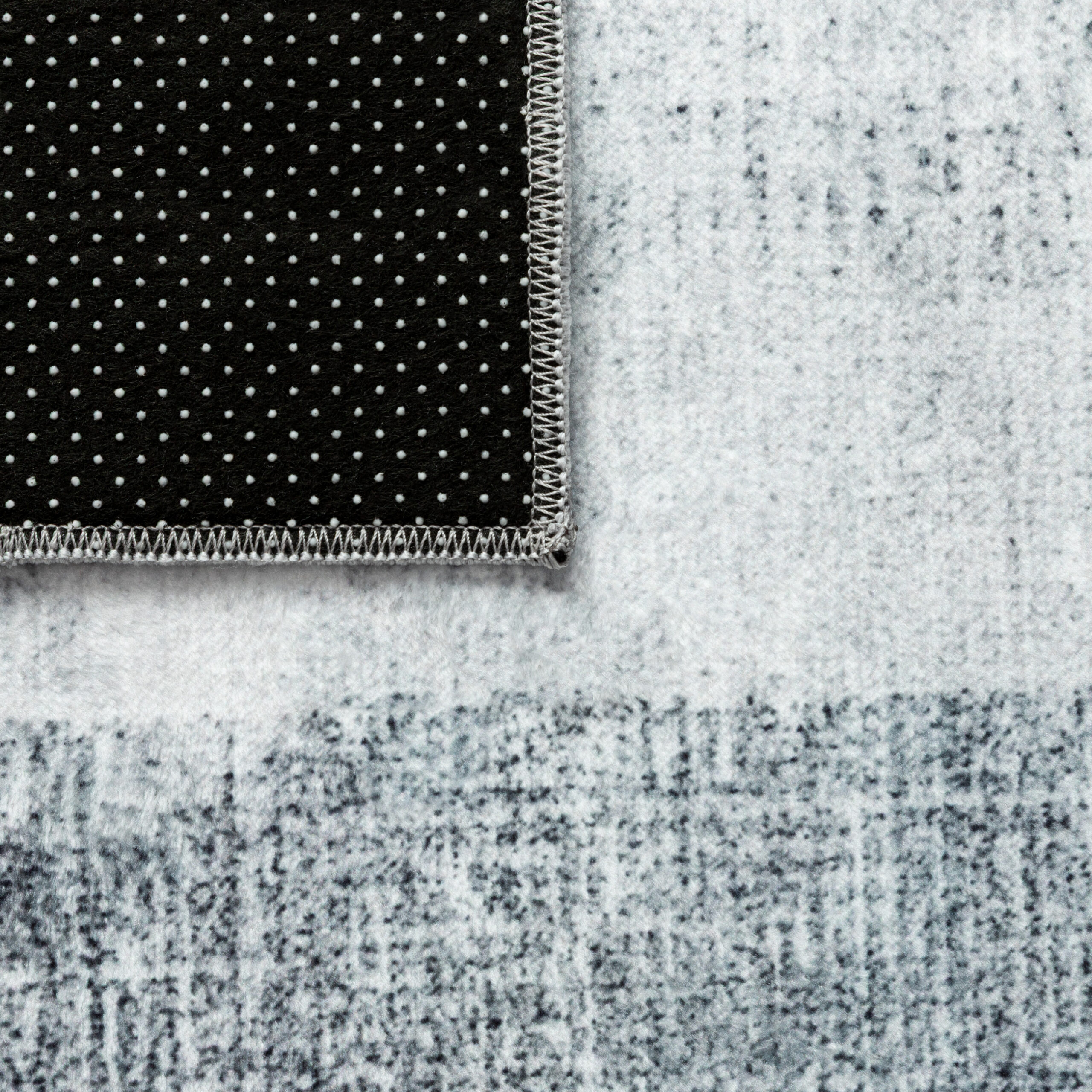Tapis Venezia Moderne Géométrique Carmin Gris Antidérapant