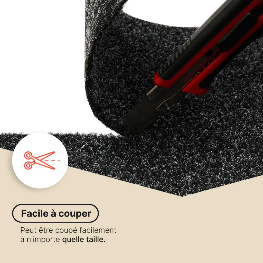 Gazon Synthétique Vera Anthracite 4 mm