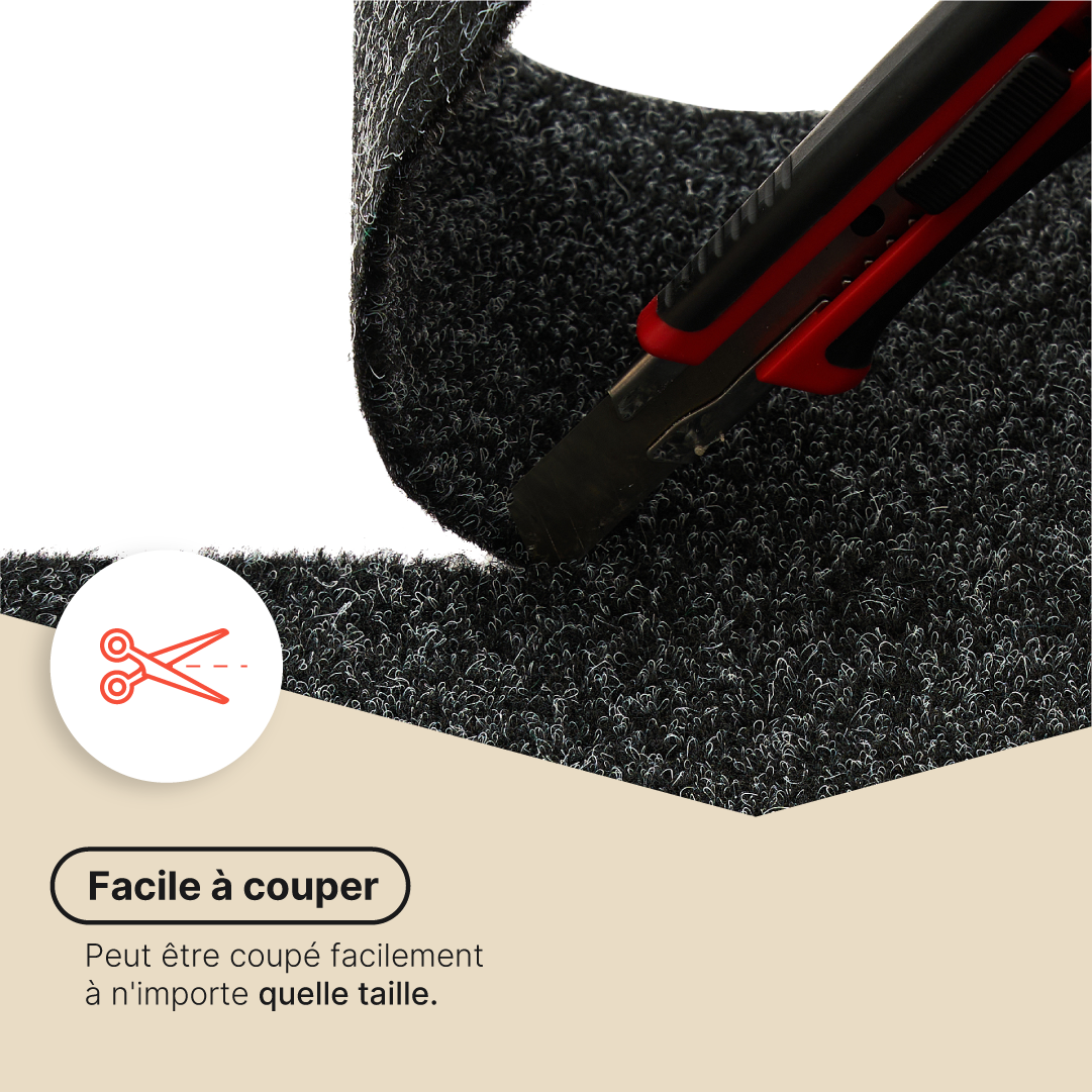 Gazon Synthétique Vera Anthracite 4 mm