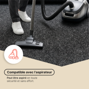 Gazon Synthétique Vera Anthracite 4 mm