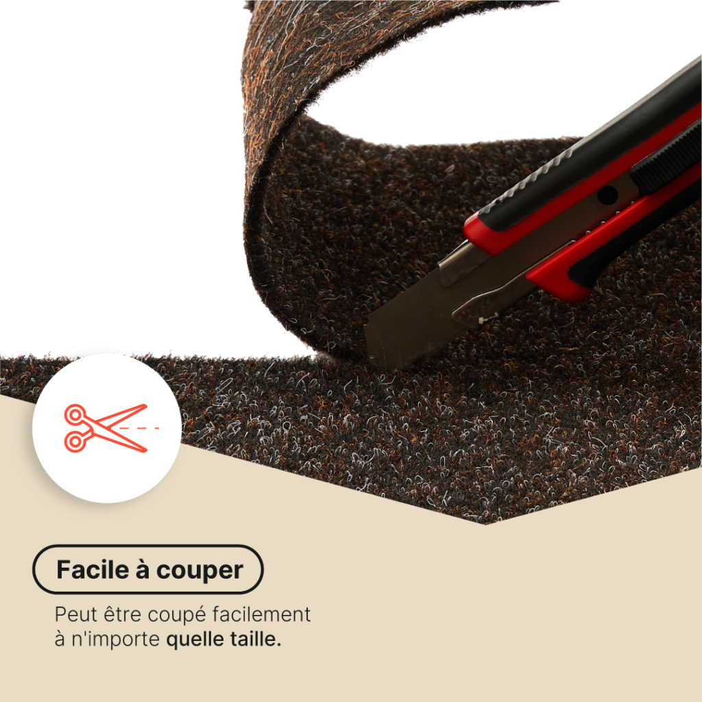 Gazon Synthétique Vera Marron 4 mm