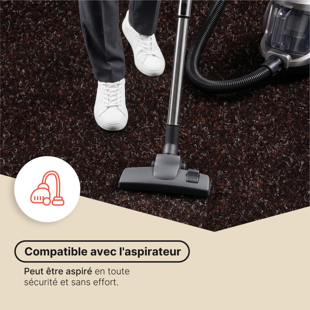 Gazon Synthétique Vera Marron 4 mm