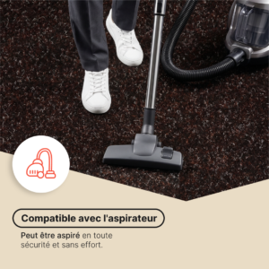 Gazon Synthétique Vera Marron 4 mm