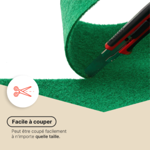 Gazon Synthétique Vera Vert 4 mm