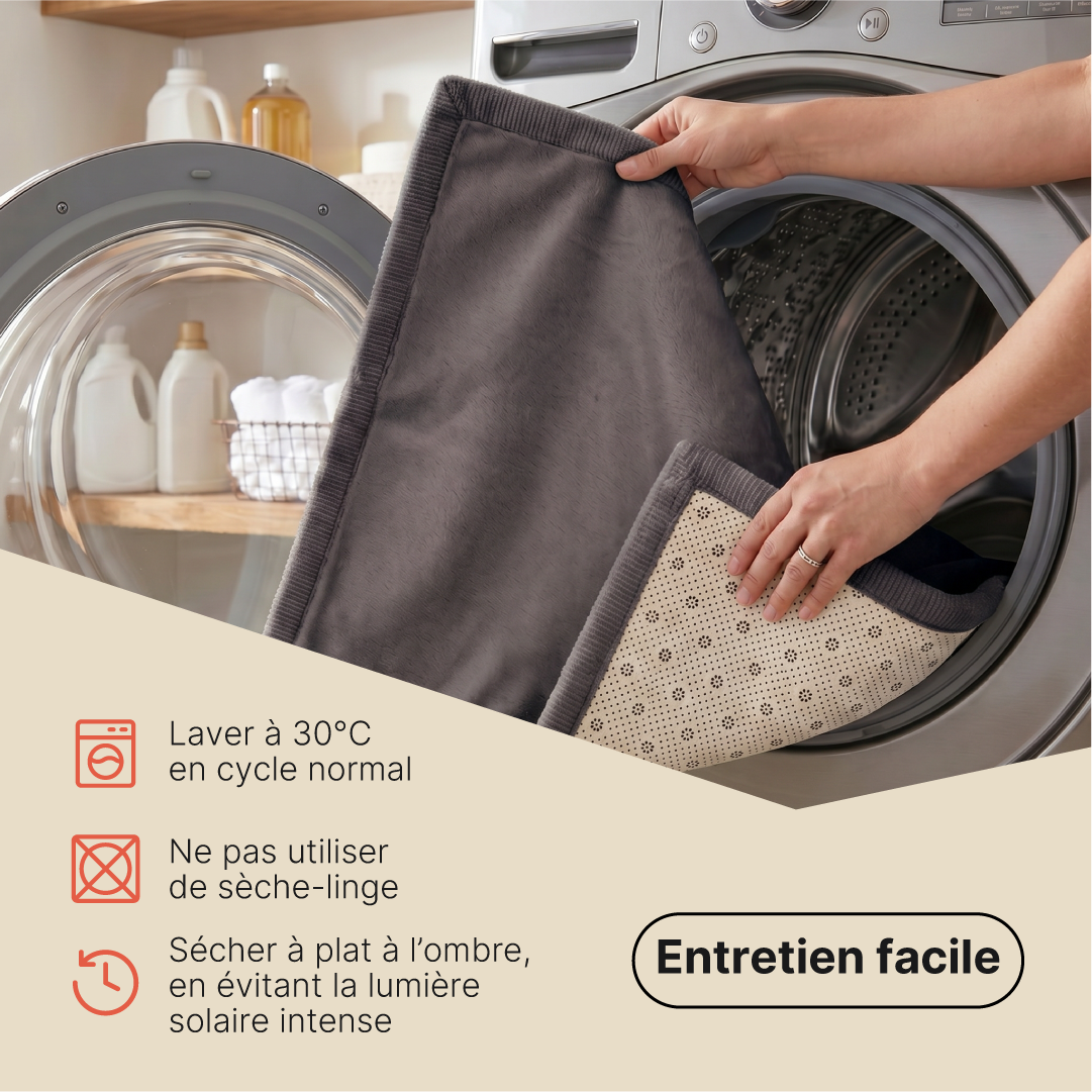 Tapis Enfant Fluffin Gris Foncé