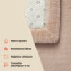 Tapis Enfant Fluffin Beige