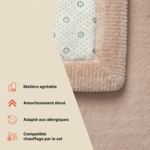 Tapis Enfant Fluffin Beige