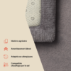 Tapis Enfant Fluffin Gris Foncé