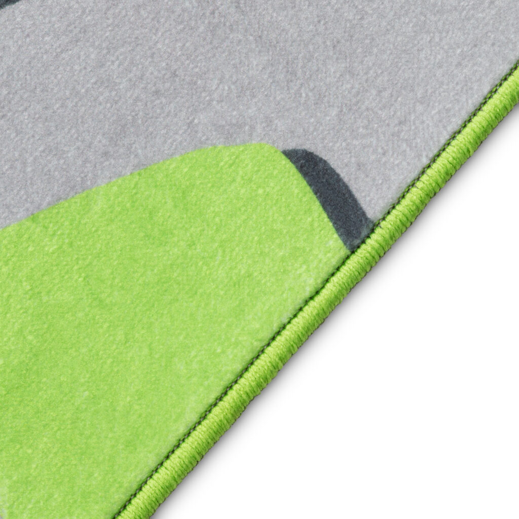 Tapis Kids Enfant Multicolore Fête Foraine Antidérapant
