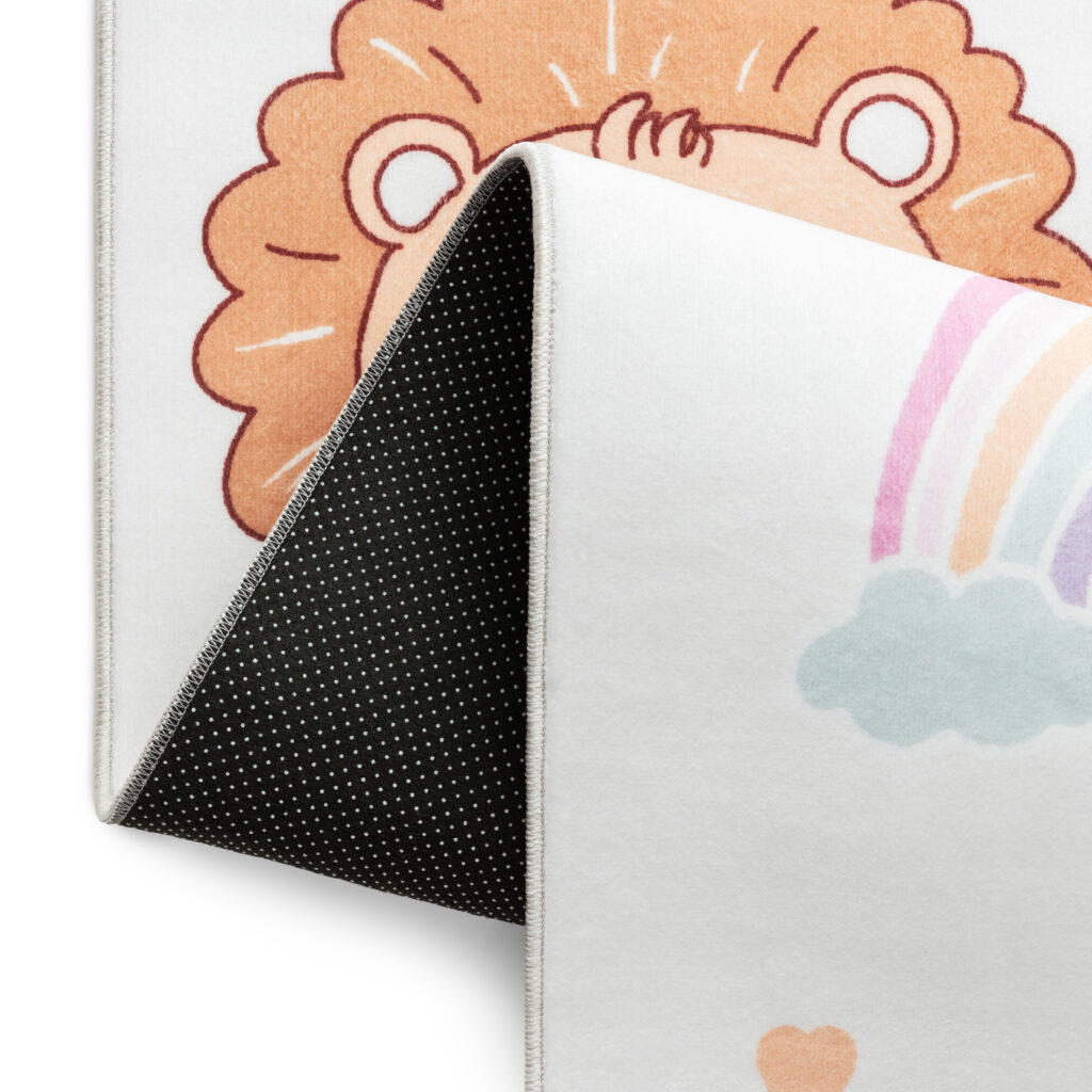 Tapis Kids Enfant Multicolore Jeu de Marelle Antidérapant