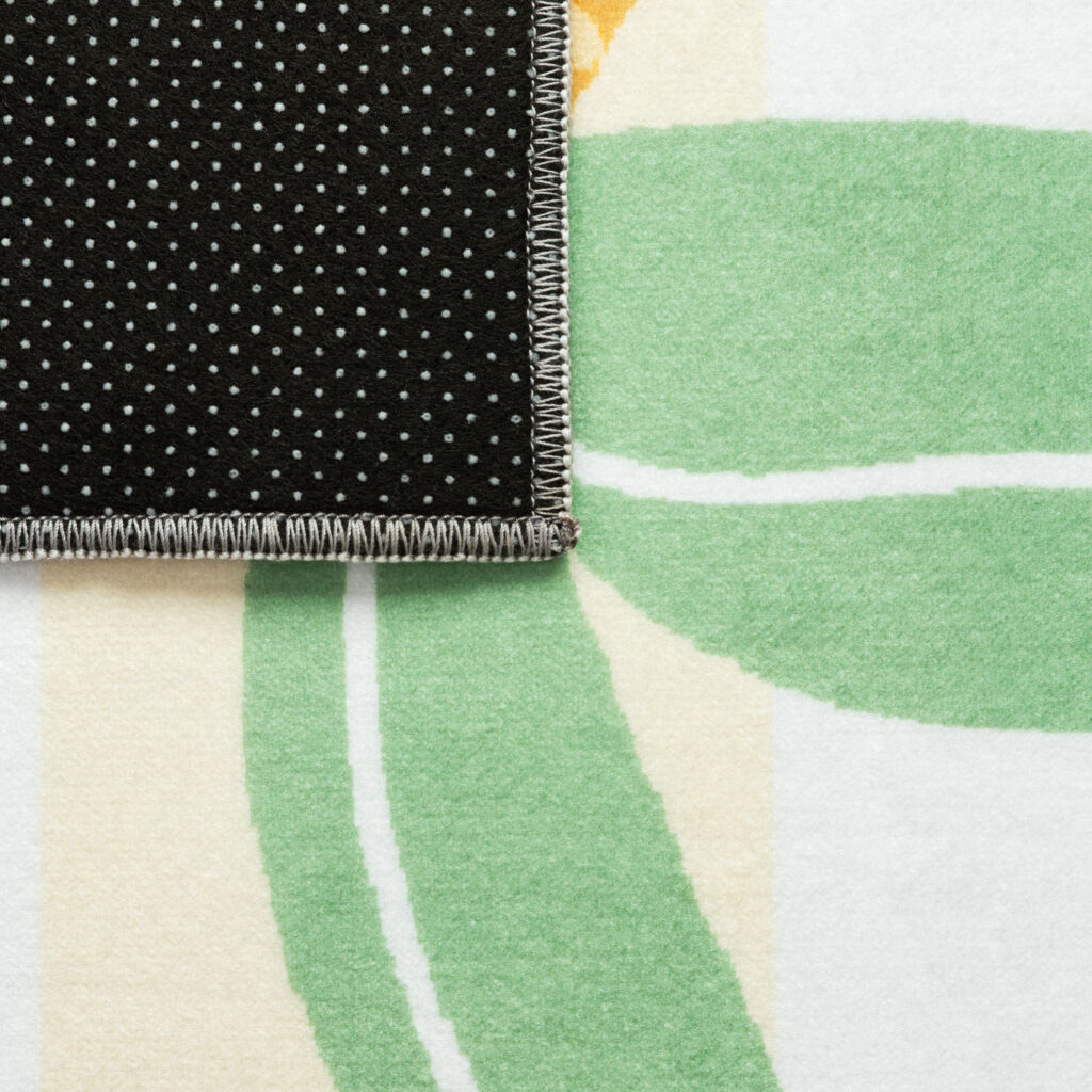 Tapis Kids Enfant Multicolore Animaux Safari Antidérapant