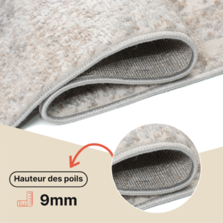 Tapis Valley Gris Roux Vintage Ornamental