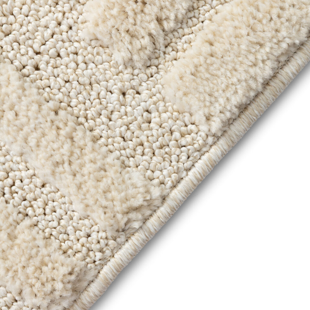 Tapis Linea 3D Crème Patchwork