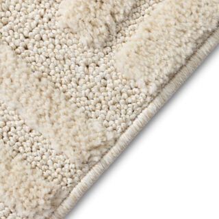 Tapis Linea 3D Crème Patchwork