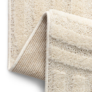 Tapis Linea 3D Crème Vagues
