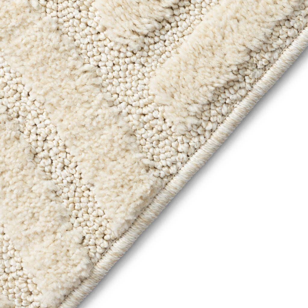 Tapis Linea 3D Crème Vagues