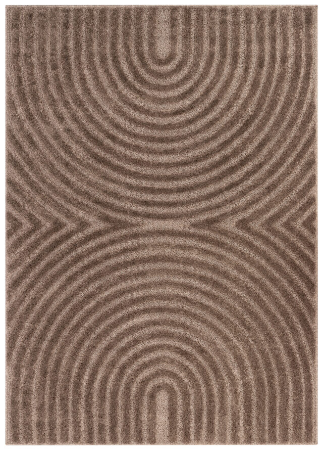 Tapis Linea 3D Taupe Arches