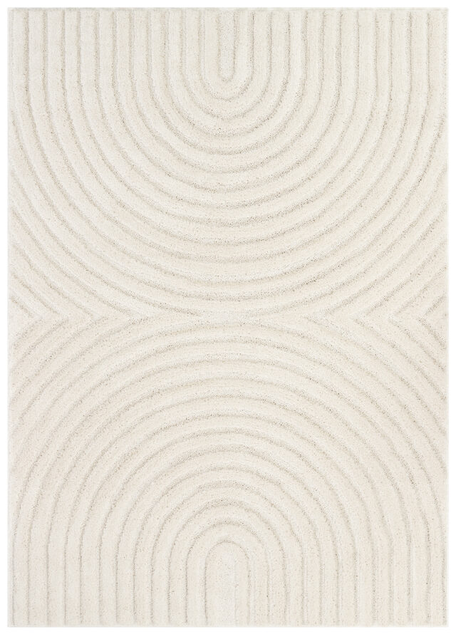 Tapis Linea 3D Crème Arches