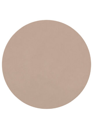 Tapis Lumi Rond Marron Antidérapant