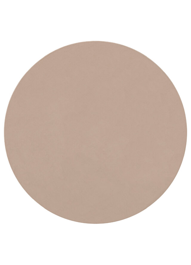 Tapis Lumi Rond Marron Antidérapant