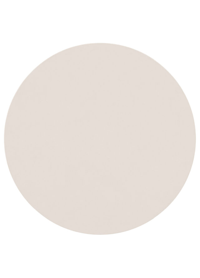 Tapis Lumi Rond Crème Antidérapant