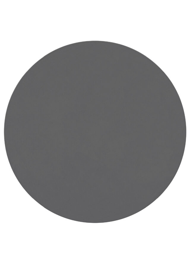 Tapis Lumi Rond Gris Foncé Antidérapant