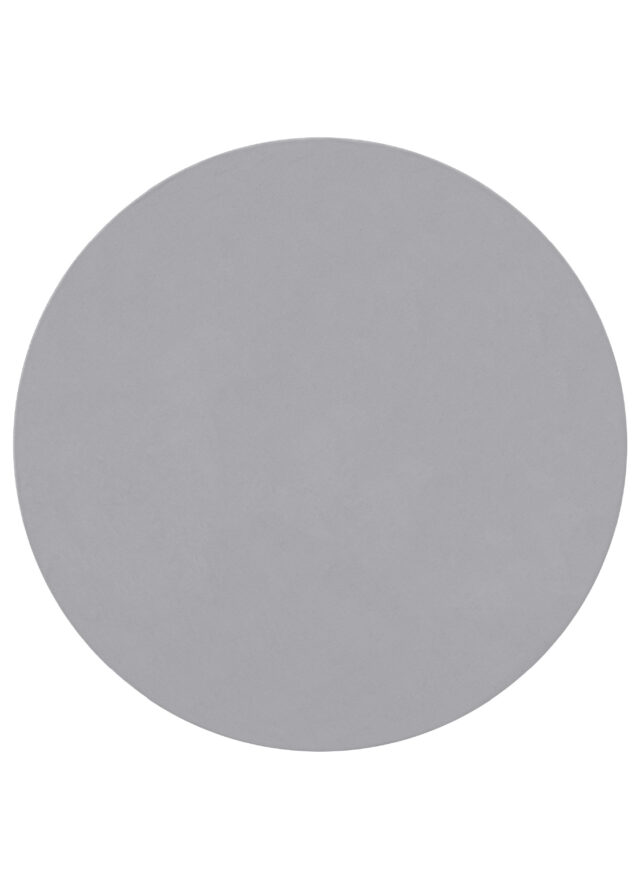 Tapis Lumi Rond Gris Clair Antidérapant